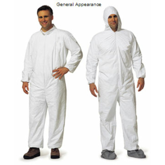 Tyvek comparable coverall hood and boot