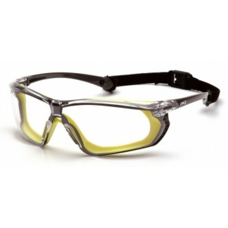 TPR Lined Safety Glasses Clear