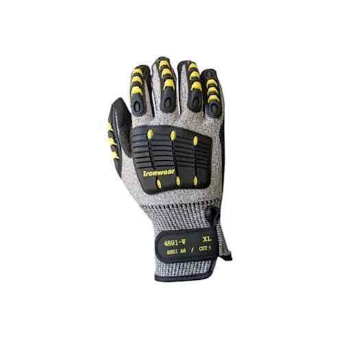 Cut Resistant Work Gloves, ANSI Cut Level A6, 2-pack 