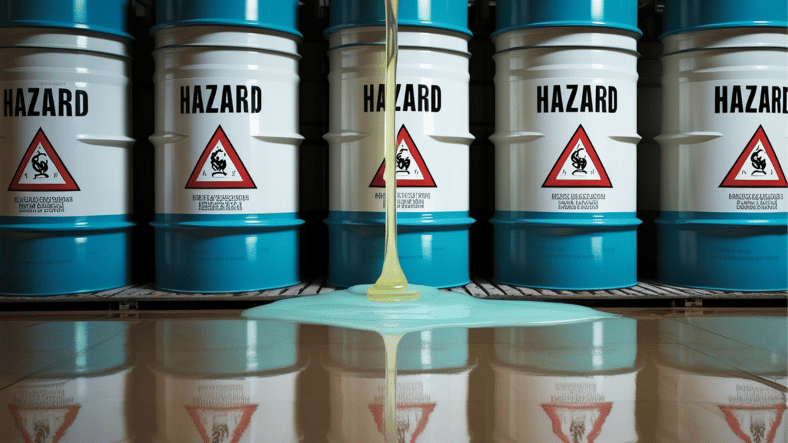 Workplace spill response
Drum develops a problem
